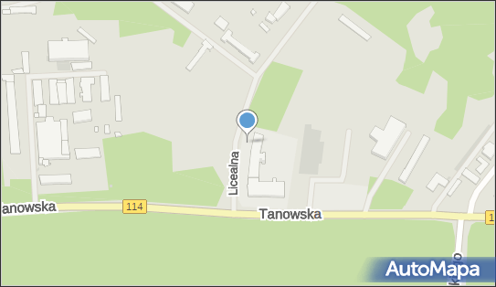 Podziemny, Tanowska 14, Police 72-010 - Hydrant