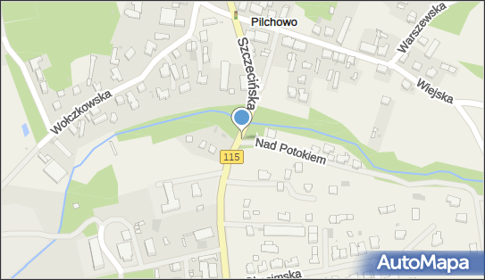 Podziemny, Nad Potokiem 1, Pilchowo 71-371 - Hydrant