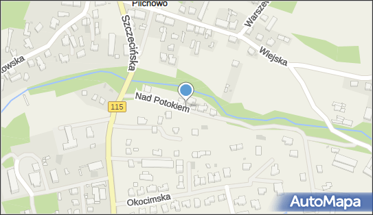 Podziemny, Nad Potokiem 5, Pilchowo 71-371 - Hydrant