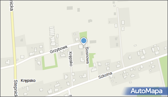 Podziemny, Sosnowa, Krępsko 72-113 - Hydrant