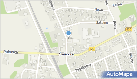 Podziemny, Zwycięstwa 26a, Świercze 06-150 - Hydrant
