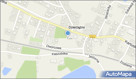 Podziemny, Dworcowa, Dzierżążno 83-332 - Hydrant