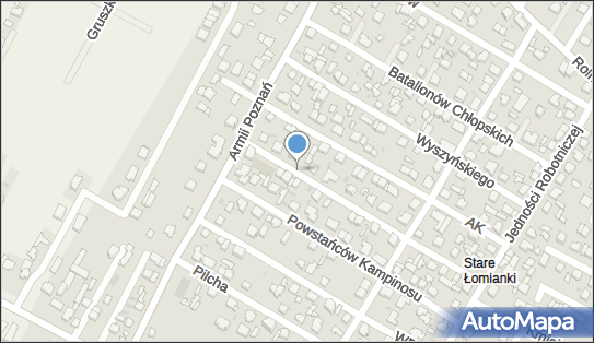 Podziemny, Mikołaja Reja, Łomianki 05-092 - Hydrant