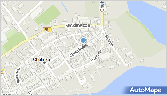 Podziemny, Chełmińska 10, Chełmża 87-140 - Hydrant