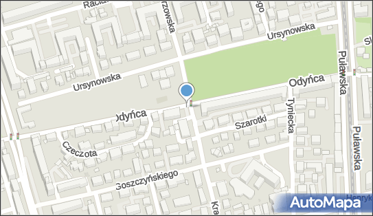 Podziemny, Antoniego Edwarda Odyńca 25, Warszawa 02-606 - Hydrant