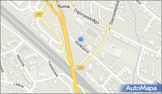 Podziemny, Abrahama 4, Rumia 84-230 - Hydrant