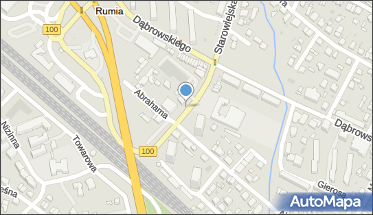 Podziemny, DW100, Starowiejska, Rumia 84-230 - Hydrant