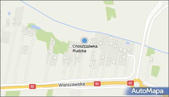 Choszczówka Rudzka, Choszczówka Rudzka - Inne