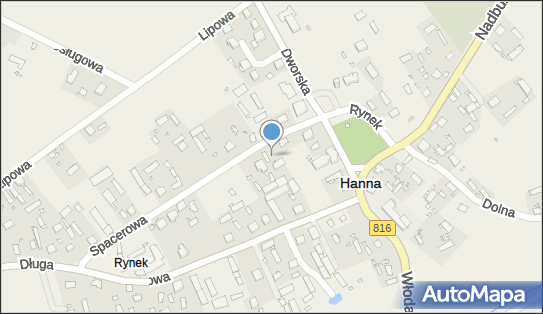 Hanna (województwo lubelskie), Spacerowa, Hanna 22-220 - Inne