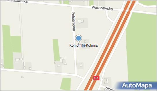 Komorniki Kolonia, Południowa, Komorniki 05-555 - Inne