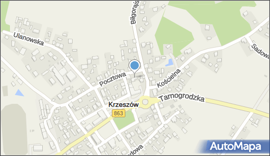 Krzeszów (województwo podkarpackie), Pocztowa, Krzeszów 37-418 - Inne