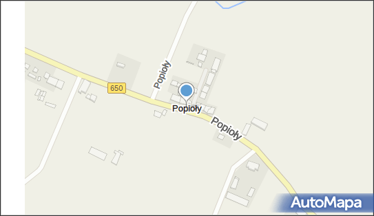 Popioły (województwo warmińsko-mazurskie), Popioły - Inne