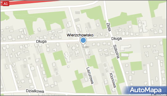 Wierzchowisko (województwo śląskie), Lazurowa, Wierzchowisko 42-233 - Inne