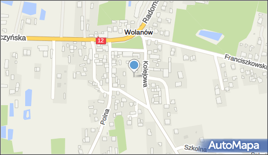 Wolanów (województwo mazowieckie), Kolejowa, Wolanów 26-625 - Inne