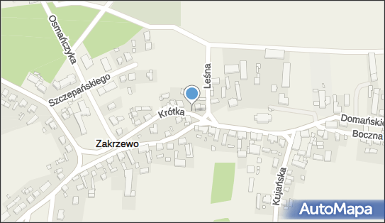 Zakrzewo (powiat złotowski), Krótka, Zakrzewo 77-424 - Inne