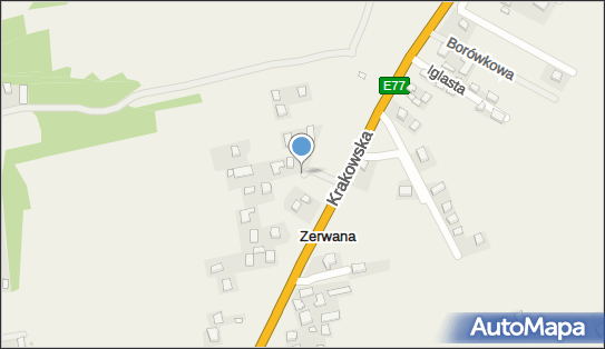 Zerwana, Zerwana 47a, Zerwana 32-091 - Inne