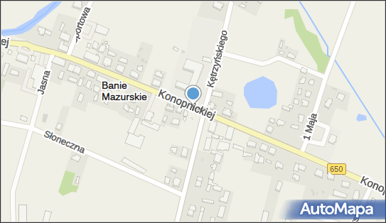 PaczkoPunkt InPost POP-BAM2, M. Konopnickiej 25, Banie Mazurskie 19-520, godziny otwarcia