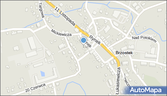 PaczkoPunkt InPost POP-BRT3, Rynek 30, Brzostek 39-230, godziny otwarcia