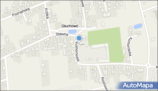 PaczkoPunkt InPost POP-COM1, Komornicka 18, Głuchowo 62-052, godziny otwarcia