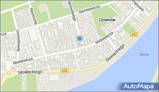 PaczkoPunkt InPost POP-DZW1, Mickiewicza 33, Dziwnów 72-420, godziny otwarcia