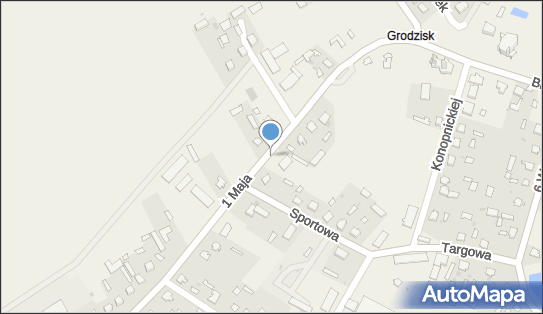 PaczkoPunkt InPost POP-GOK2, 1 Maja 7, Grodzisk 17-315, godziny otwarcia
