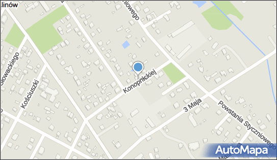 PaczkoPunkt InPost POP-HAL1, Konopnickiej 39, Halinów 05-074, godziny otwarcia