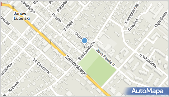 PaczkoPunkt InPost POP-JLU8, Sienkiewicza 7, Janów Lubelski 23-300, godziny otwarcia