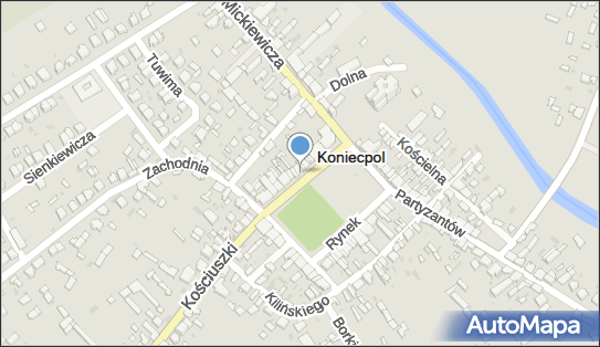 PaczkoPunkt InPost POP-KNE2, Rynek 8, Koniecpol 42-230, godziny otwarcia