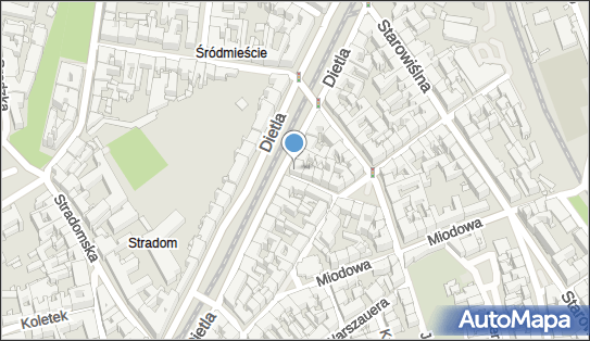 PaczkoPunkt InPost POP-KRA379, Dietla 69, Kraków 31-050, godziny otwarcia