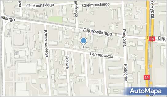 PaczkoPunkt InPost POP-LOD106, Lenartowicza 16, Łódź 93-143, godziny otwarcia