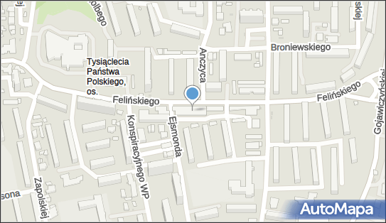 PaczkoPunkt InPost POP-LOD284, Felińskiego 9, Łódź 93-252, godziny otwarcia