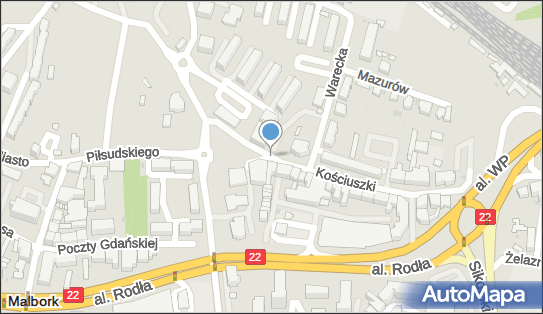 PaczkoPunkt InPost POP-MAL11, Kościuszki 5, Malbork 82-200, godziny otwarcia