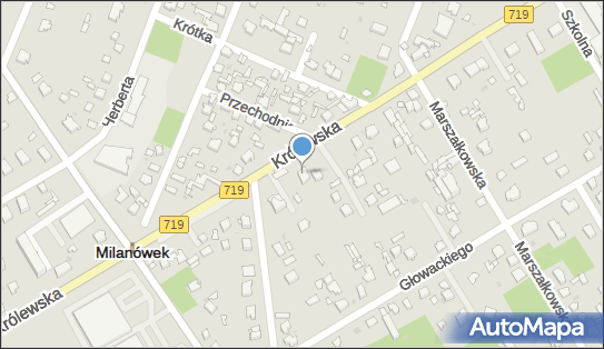 PaczkoPunkt InPost POP-MIL9, Królewska 105A, Milanówek 05-822, godziny otwarcia