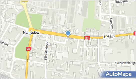 PaczkoPunkt InPost POP-NAM5, Bohaterów Warszawy 22A, Namysłów 46-100, godziny otwarcia