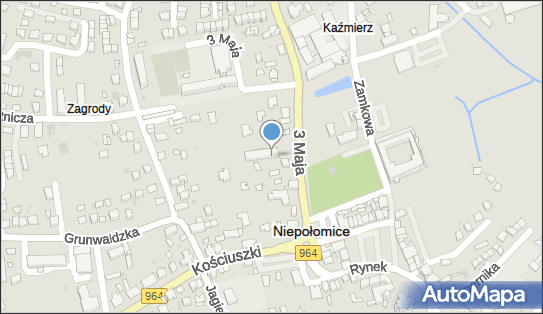 PaczkoPunkt InPost POP-NIE5, 3 Maja 13, Niepołomice 32-005, godziny otwarcia