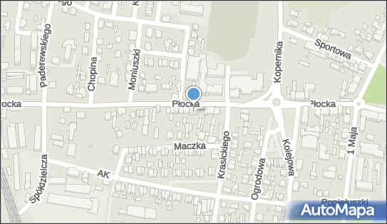 PaczkoPunkt InPost POP-PLN7, Przejazd 2/1, Płońsk 09-100, godziny otwarcia