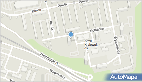 PaczkoPunkt InPost POP-POZ280, os. Armii Krajowej 105, Poznań 61-381, godziny otwarcia