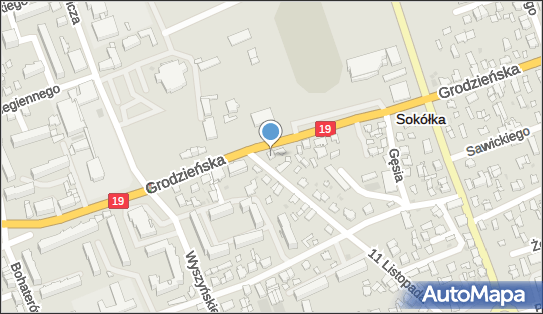 PaczkoPunkt InPost POP-SOK9, 11 Listopada 1, Sokółka 16-100, godziny otwarcia