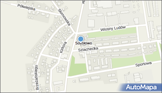 PaczkoPunkt InPost POP-SOW1, Szlachecka 1, Sokołowo 62-300, godziny otwarcia