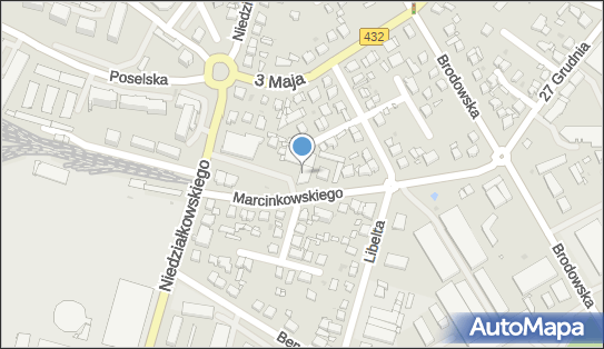 PaczkoPunkt InPost POP-SRW14, Marcinkowskiego 2E 63-000, godziny otwarcia