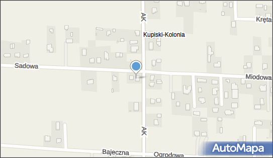 PaczkoPunkt InPost POP-STK1, Sadowa 3, Stare Kupiski 18-400, godziny otwarcia