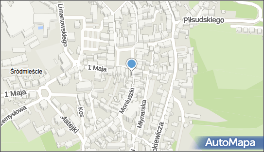 PaczkoPunkt InPost POP-WAL39, Moniuszki 2, Wałbrzych 58-300, godziny otwarcia
