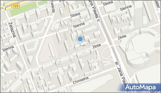 PaczkoPunkt InPost POP-WAW62, Złota 64/66, Warszawa 00-821, godziny otwarcia