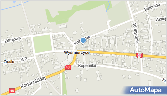 PaczkoPunkt InPost POP-WYI2, Mickiewicza 9, Wyśmierzyce 26-811, godziny otwarcia