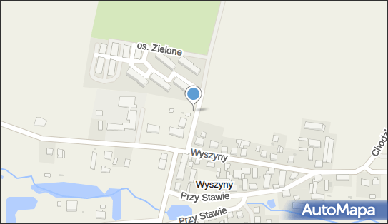 PaczkoPunkt InPost POP-WYY1, Os. Zielone 3, Wyszyny 64-834, godziny otwarcia