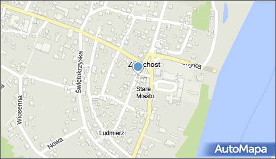 PaczkoPunkt InPost POP-ZWH2, Rynek Mały 12, Zawichost 27-630, godziny otwarcia