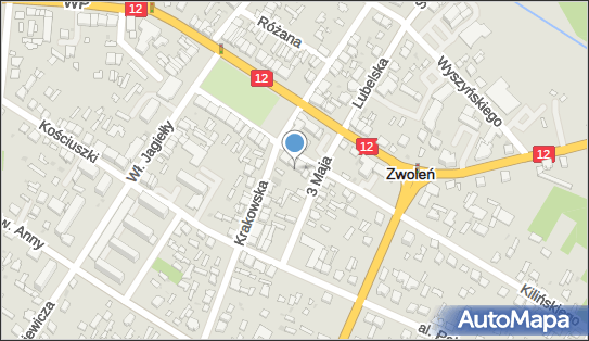 PaczkoPunkt InPost POP-ZWO10, Kilińskiego 6A, Zwoleń 26-700, godziny otwarcia