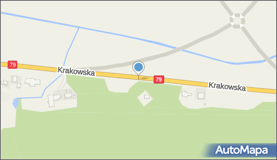 Kontrola ITD, DK 79, Zabierzów - Inspekcja Transportu Drogowego