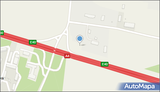 Autostrada A4, OsłaA4E40, Osła 59-706 - Kantor