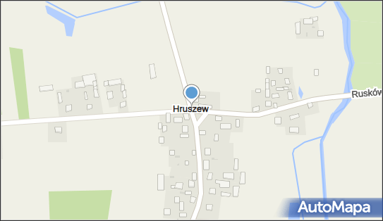 Drewniany krzyż, Rusków, Rusków 08-210 - Kapliczka, Figura Świętych, Krzyż